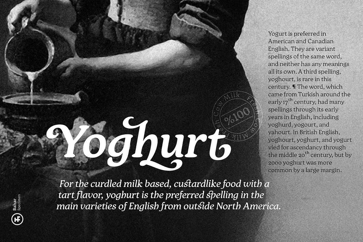 Bahar Text, a Serif Font by Hurufatfont (Photo 4 of 10)