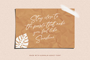 Sunpalm Addict | Modern Calligraphy, a Script Font by YdhraStudio (Thumbnail 10 of 22)