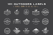 101 Outdoor Logos Bundle, a Graphic by Red Monkey (Thumbnail 3 of 9)