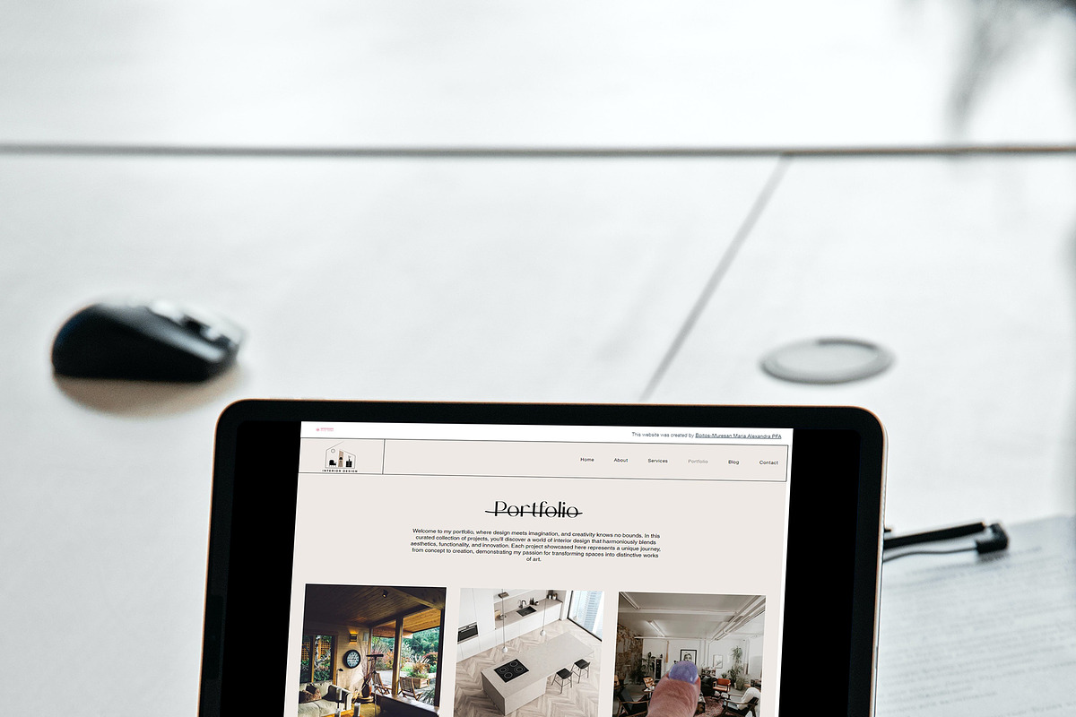 Portfolio Wix Website Template, a Wix Template by Webloom Studio - Wix (Photo 3 of 6)