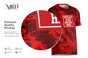 Short Sleeve Jersey Set Mockup, a Shirt Mockup by Mildstudio (Thumbnail 2 of 9)