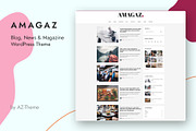 News and Magazine WordPress Theme, a WordPress Template by AZ-Theme (Thumbnail 4 of 5)