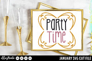 January SVG Cut Files for Cricut, an Illustration by illuztrate (Thumbnail 5 of 12)