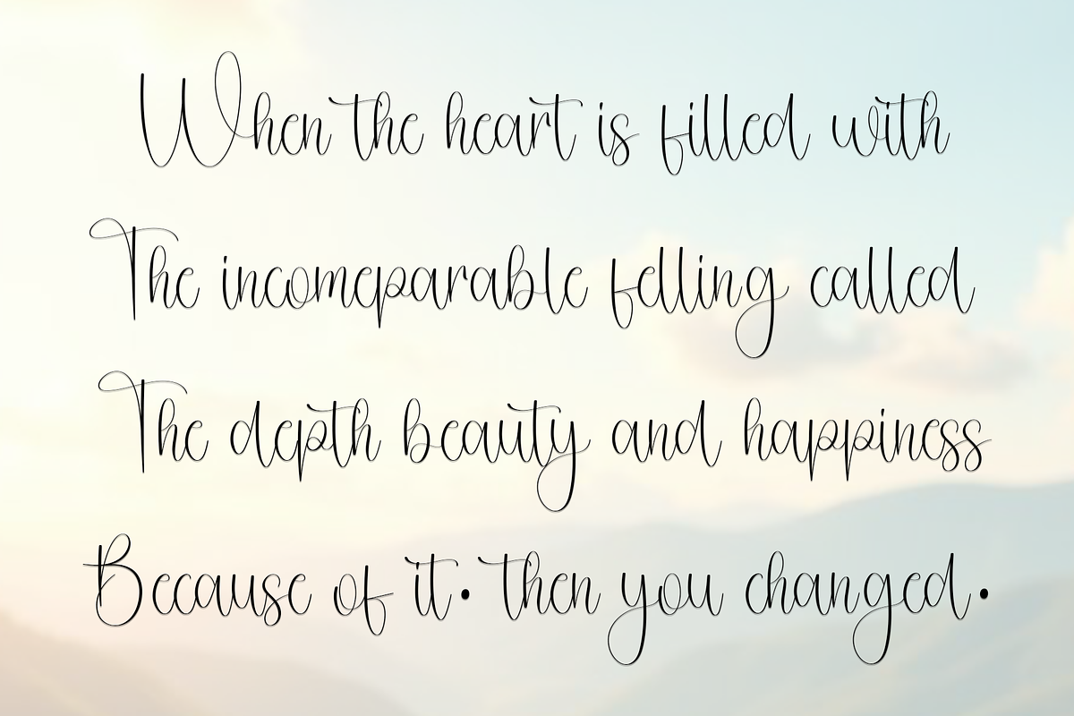 Simple Handmade, a Handwritten Font by FreshTypeINK (Photo 3 of 7)