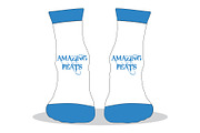 Quarter Ankle Socks - Template, an Apparel Mockup by Mark Anthony Media (Thumbnail 2 of 4)