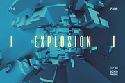 Explosion | 3D Backgrounds V02, a Background Graphic by dvtchk (Thumbnail 2 of 8)