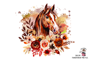 Horse Clipart PNG Bundle, a Graphic by Clipart Bloom (Thumbnail 2 of 12)