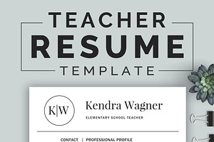 Resume/CV Teacher