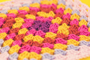 Bright Granny Square