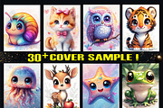 Kawii Animal Coloring Book for Kids, an Animal Illustration by Design Home (Thumbnail 2 of 4)