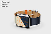 Apple Watch 4 Mockups | PK, a Wearable Device Mockup by ls.graphics (Thumbnail 5 of 8)