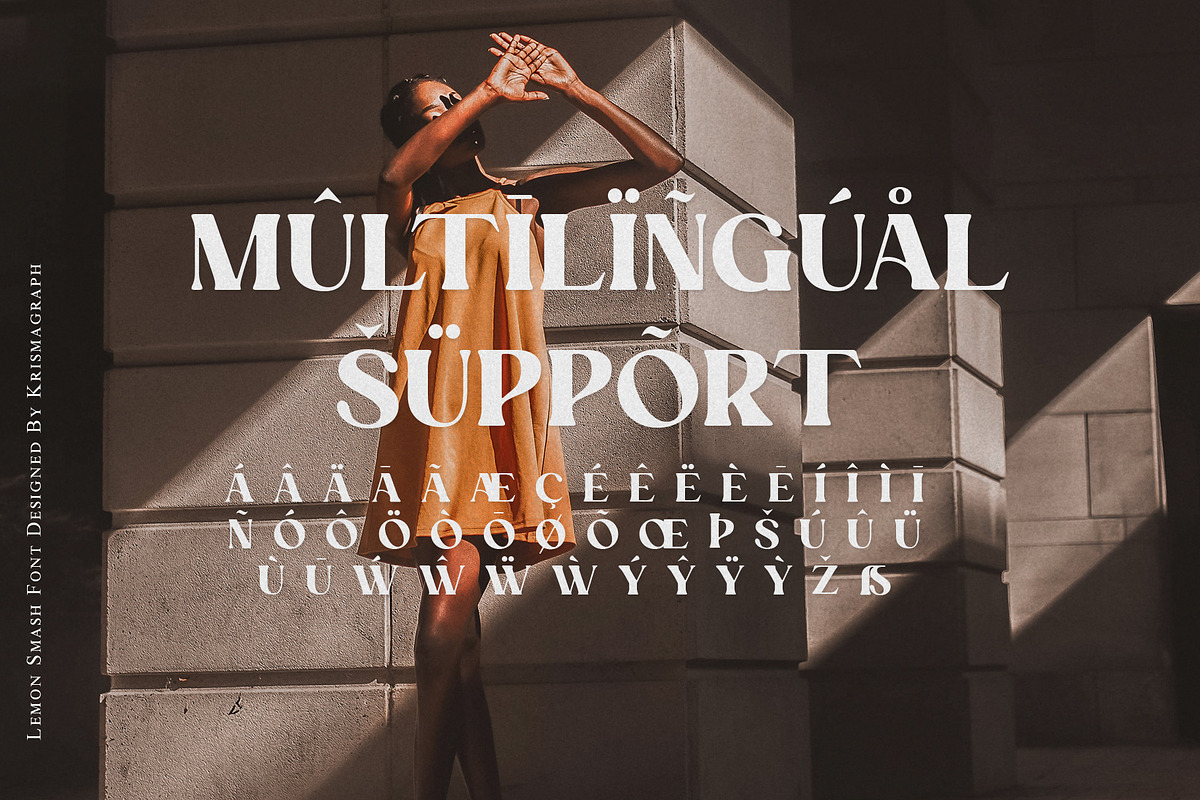Lemon Smash | Modern Retro Serif, a Serif Font by Krismagraph (Photo 13 of 14)