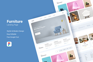 Prabot - Furniture Landing Page