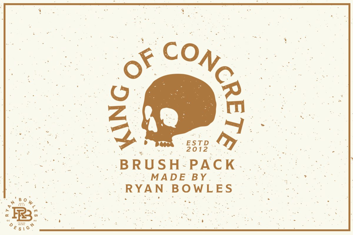 Concrete Texture Brush Pack, a Texture Graphic by RyanBowlesDesign (Photo 1 of 5)