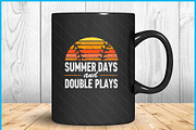 Sports Summer Baseball Retro SVG, a Graphic by Creativeusart (Thumbnail 4 of 4)