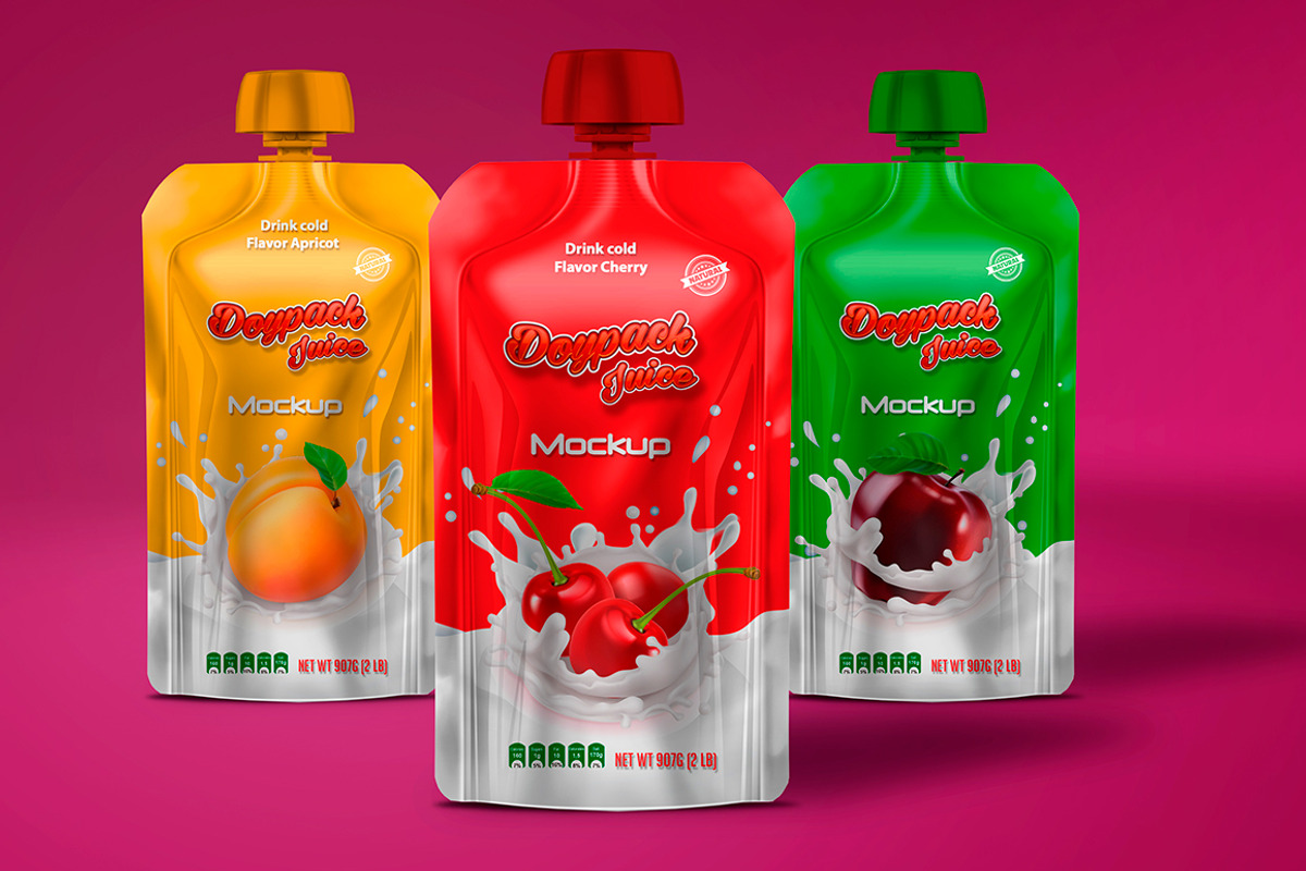 Doypack Mockup 2, a Packaging Mockup by rogeriomarcos (Photo 6 of 9)