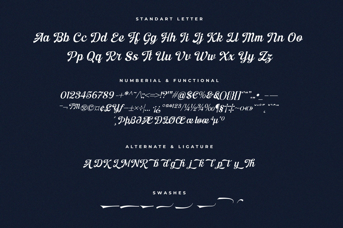 Ampher - Modern Vintage Font, a Font by RantautypeStudio (Photo 10 of 11)