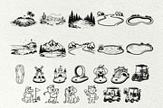 Golf SVG Bundle Sport Icons, an Outline Icon by DENIDigitalArtSudio (Thumbnail 6 of 7)