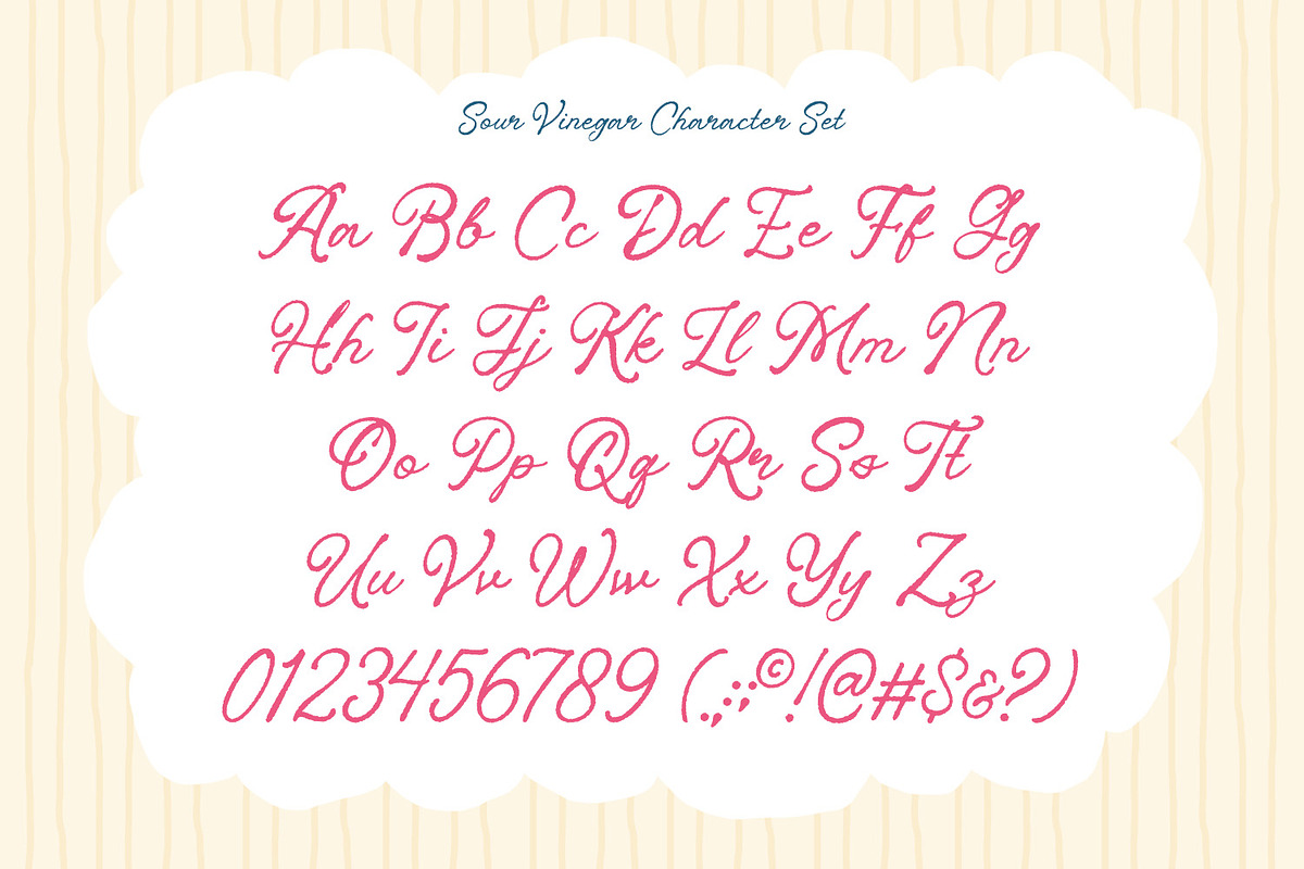 Sour Vinegar, a Handwritten Font by Nathatype (Photo 9 of 11)