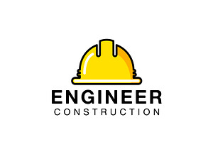 Safety Engineer Helmet Logo, a Branding & Logo Template by AlvinStd