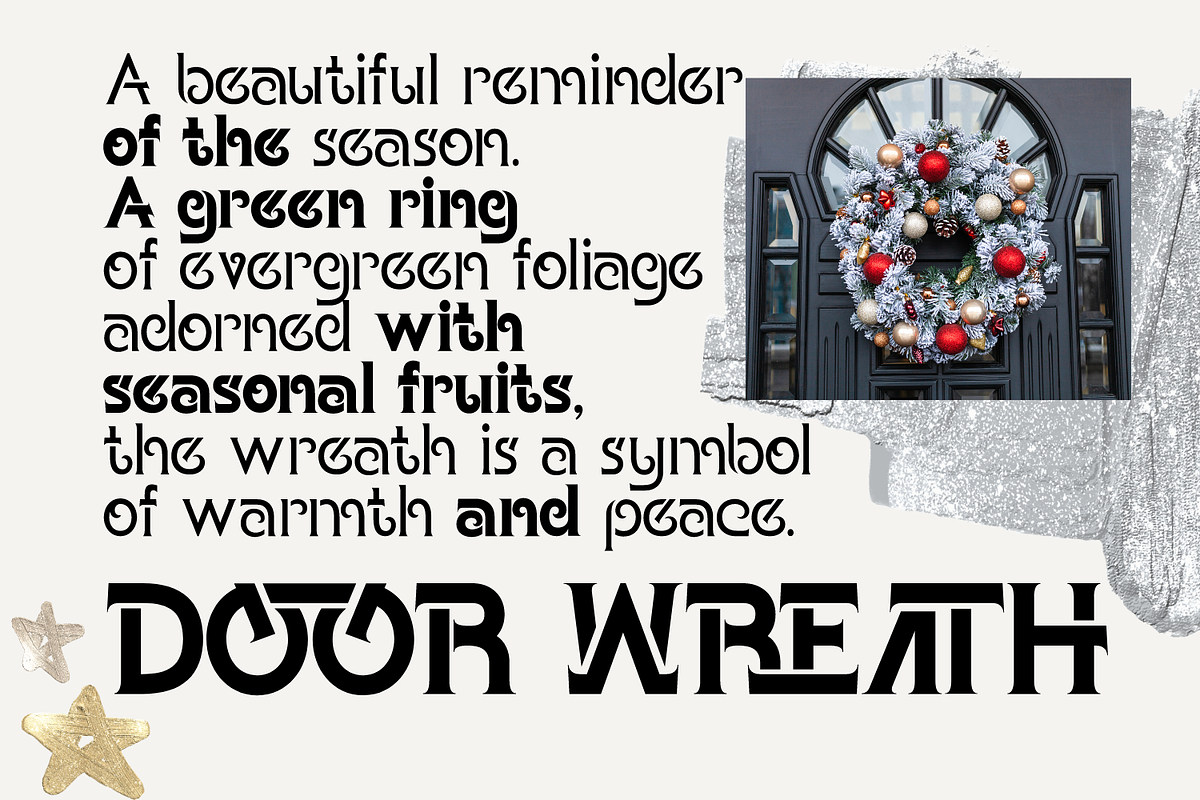ACCESSIBLE CHARACTER FONT, a Serif Font by 177Studio (Photo 3 of 8)