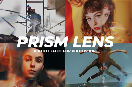 Prism Lens Photoshop Effect, an Action Add-On by Sevenstyles