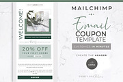 Canva & Mailchimp Email Template, an Email Template by Thirty One Palms Studio (Thumbnail 1 of 7)