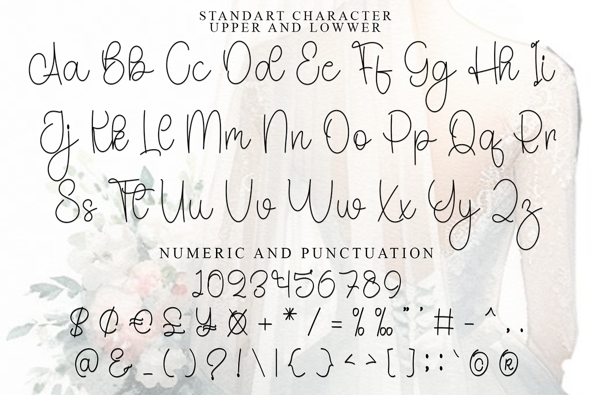 Angela Calligraphy, a Handwritten Font by InermediaSTUDIO (Photo 4 of 8)