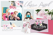 Watercolor Flowers: CLASSIC PASTEL, a Graphic by SmallHouseBigPony (Thumbnail 4 of 18)