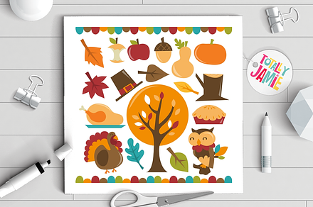 Retro Autumn Festival Set