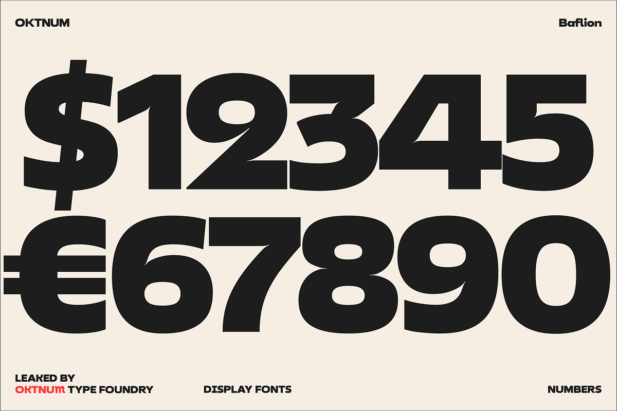 Baflion Sans +Variable Fonts, a Sans Serif Font by Oktnum Type Foundry (Photo 2 of 14)