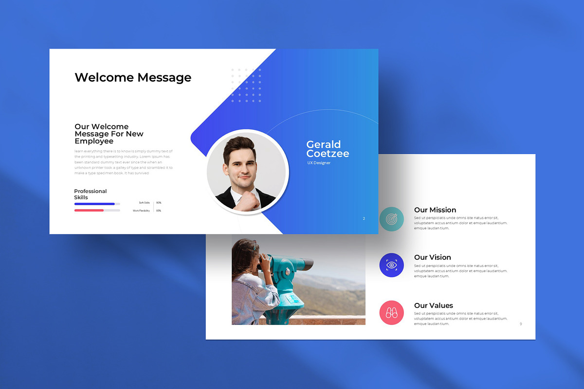 Business Deck Presentation Template preview 2