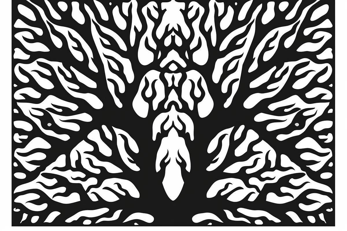 Tree Pattern Laser Cut Vector Set, an Illustration by BIPLOB EXPERT (Photo 5 of 9)