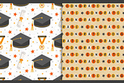 Graduation Clipart and Patterns, a Pattern Graphic by Drafts n Doodles (Thumbnail 5 of 11)