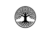 Sacred Tree of Life Vector Bundle, an Illustration by Designs_River (Thumbnail 47 of 51)
