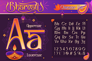Bharvati - Diwali Display Font, a Sans Serif Font by Burntilldead (Thumbnail 2 of 12)