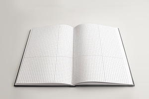 5 SketchBook Mockup NoteBook Mock-up