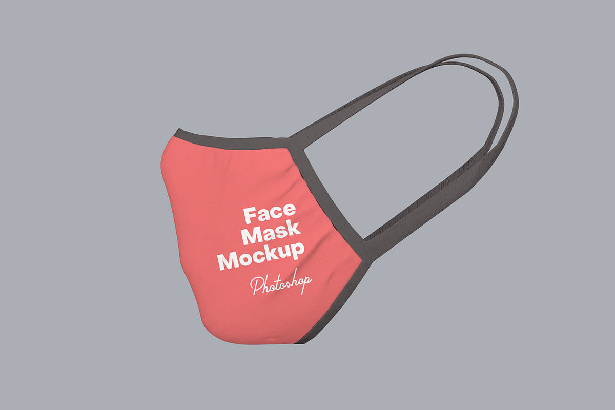 Face Mask Mockups, a Mask Mockup by artimasa (Photo 7 of 7)