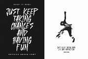 Gotriez Handmade Brush Rough Font, a Handwritten Font by Maulana Creative (Thumbnail 7 of 7)