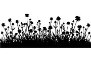 Wildflower Meadow Silhouette, an Object Graphic by Creativeshirt (Thumbnail 3 of 20)