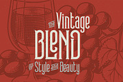 Winery typeface + bonus, a Font by Gleb Guralnyk (Thumbnail 2 of 5)