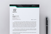 Letterhead Ms Word Google Docs Pages, a Stationery Template by Tbunny (Thumbnail 3 of 6)