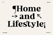 Bold Dignify - Minimalist Calm Serif, a Serif Font by Fridaytype (Thumbnail 4 of 12)