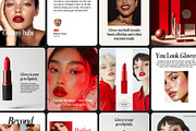 Makeup Social Media Templates, a Templates & Theme by venuagency (Thumbnail 1 of 8)