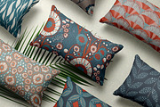 Boho Blossom Seamless Patterns, a Pattern Graphic by OlgaRom (Thumbnail 6 of 9)