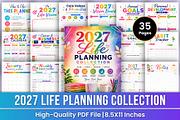 2027 Life Planning Collection | Life, a Stationery Template by Mustafiz (Thumbnail 1 of 4)