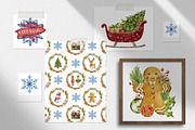 Merry little Christmas illustration, a Seasonal Illustration by Yelloo Fish (Thumbnail 2 of 19)