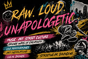 RawBlade - Grunge Display Typeface, a Handwritten Font by HypeWorksCo (Thumbnail 2 of 10)