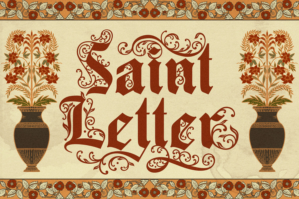 Old Master Typeface, a Blackletter Font by alit design (Photo 4 of 17)