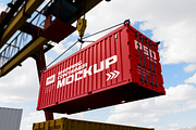 Shipping Container Mockup, a Cups & Container Mockup by Artlogs x Modaldesain (Thumbnail 3 of 4)